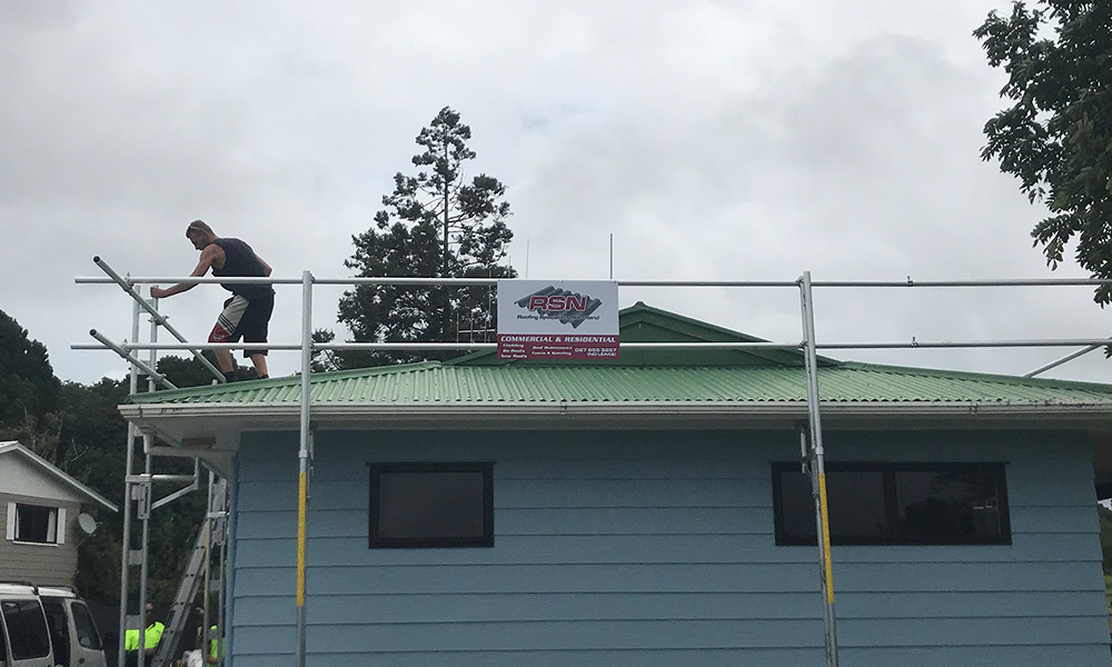 Before re-roofing services